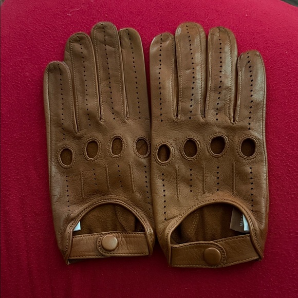 Fratelli Orsini Everyday Brown Leather Driving Gloves